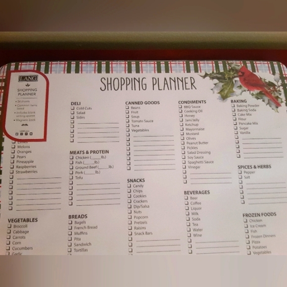🆕️ Magnetic Grocery Shopping Planner - Picture 2 of 4